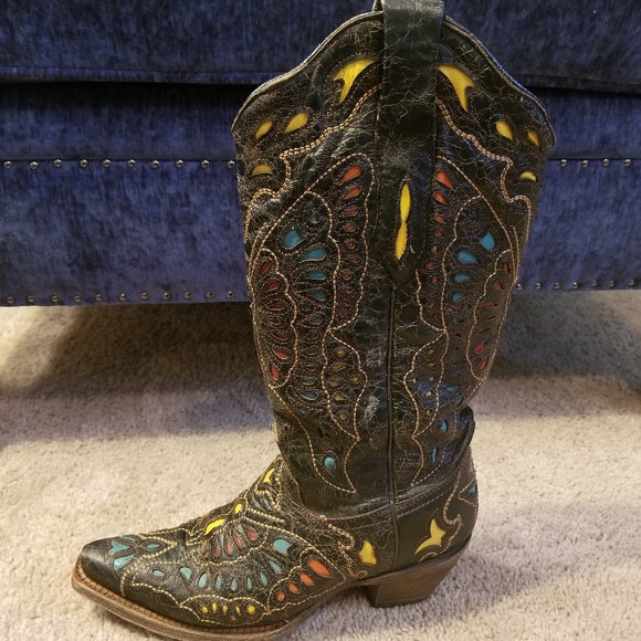 Corral Shoes - Corral Vintage womens size 5.5 cowboy boots